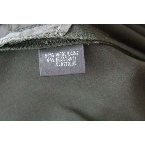 Lafayette 148 Womens 6 Black Lightweight Wool Trouser Pants Stretch Career‎ - Picture 4 of 8